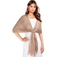 thumbnail image 4 of Chales y envolturas para mujer, vestidos de noche, boda, fiesta con borla, 4 of 5