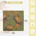 thumbnail image 2 of SKYSONIC 3 PCS Cute Squirrel Baby Muslin Washcloths, Autumn Forest Face Towel Burp Cloths Ultra Soft Absorbent Cotton Bath Wipes Towels for Newborn Boys Girls, 2 of 7