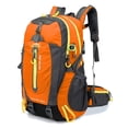 thumbnail image 1 of Hwjianfeng Sac à Dos de Voyage en Nylon Léger 40 L pour la Randonnée - Compact, Durable et Pratique pour le Rangement, Orange, 1 of 6