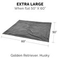 thumbnail image 3 of FurHaven Pet Products Waterproof Velvet Throw Blanket - Granite Gray, Extra Large, 3 of 12