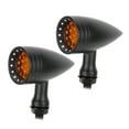 thumbnail image 3 of 1 Pair Retro Style Motorcycle Modification LED Turn Signal Indicator Lights for Yamaha/ Honda / Kawasaki, 3 of 9