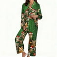 thumbnail image 5 of Wowcloth Woman's Pajama Set, Long Sleeve with Hooded Design, Cozy Holiday Sleepwear for Christmas and Winter Nights, 5 of 5