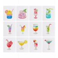 thumbnail image 1 of Colourful Cocktail Dreams 12 SET - Diamond Painting, 1 of 10