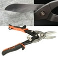 thumbnail image 3 of Sheet Metal Cutter, Heavy Duty Aviation Tin Snip Sheet Metal Cutter Shear Tinsnip Metal Cutting Shears Sheet Metal Shears Straight Cut Aviation Snip for Cutting, 3 of 7