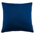 thumbnail image 3 of Modway Accentuate 18" Square Performance Velvet Throw Pillow in Navy Blossom, 3 of 5