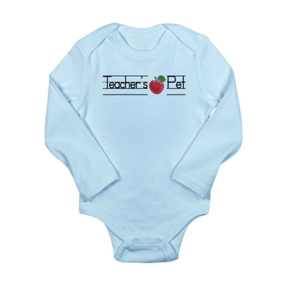 CafePress - Teachers Pet Body Suit - Long Sleeve Infant Bodysuit