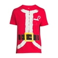 thumbnail image 5 of Gold Buckle Santa Men's Christmas T-Shirt, 5 of 5