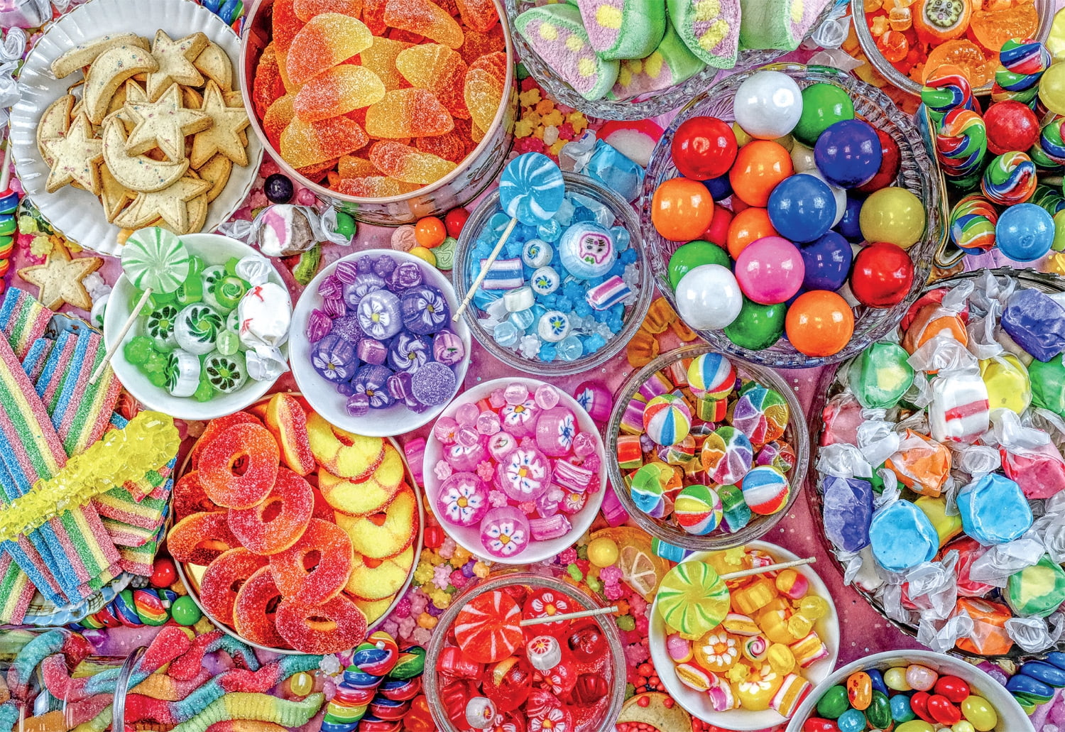 Buffalo Games 2000-PieceCandy Party! Jigsaw Puzzle