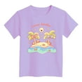 thumbnail image 3 of Chemises pour Filles Imprimé Manches Courtes Col Rond Vêtements d'Été Mignons pour Filles 5-6 Ans Mode Filles, 3 of 3