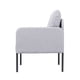 thumbnail image 2 of Sillón Mónaco Individual Gris claro Loomber, 2 of 6