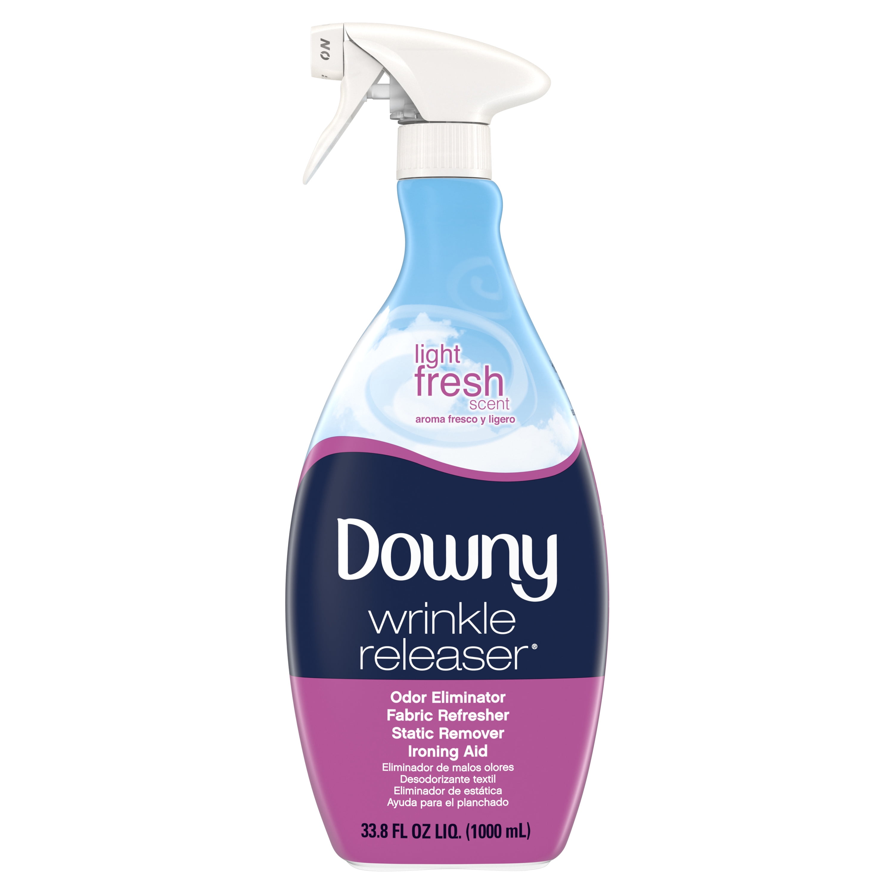 Downy Wrinkle Releaser Fabric Refresher, Light Fresh Scent, 33.8 fl oz
