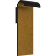 thumbnail image 3 of Quoizel Lunar Integrated LED Matte Black Outdoor Wall Lantern, 3 of 7