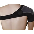 thumbnail image 3 of Joint Compression Adjustable Right/Left Shoulder Support Brace Sports GYM Badminton Basketball Fitness Shoulder Protector Armor Brace Wrap Belt Pad Rotator Cuff Injury Dislocation Arthritis, 3 of 5