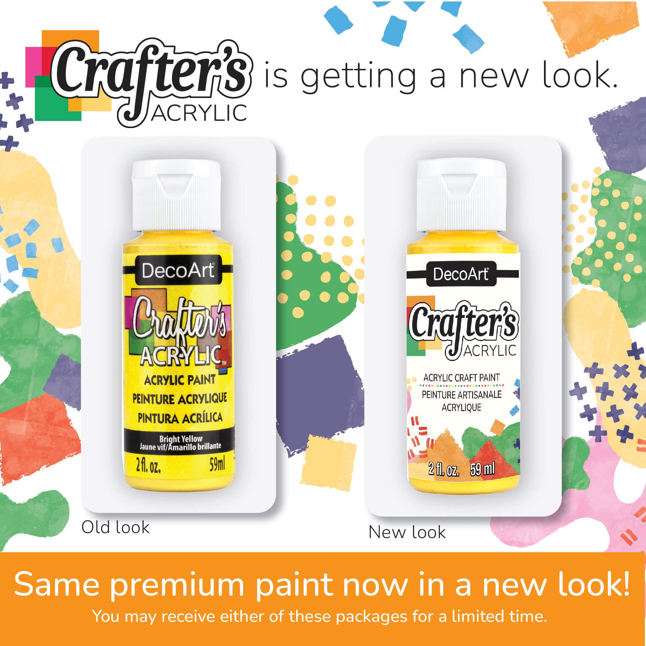 DecoArt Crafter’s Acrylic Fall Paint Set, 18 Piece – Matte Finish Craft Paints, 2 oz Each
