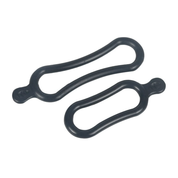 Mobutofu Bike Front Light Holder 2Pcs Universal Flashlight Mount Silicone Band for Cycling Flashlight