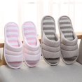 thumbnail image 3 of Vedolay Mens House Slippers Soft Plush Slippers Mens Soft Winter House Shoes Silver,44, 3 of 5