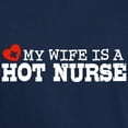 thumbnail image 3 of CafePress - My Wife Is A Hot Nurse Dark T Shirt - Men's Classic Graphic Cotton T-Shirt, 3 of 4