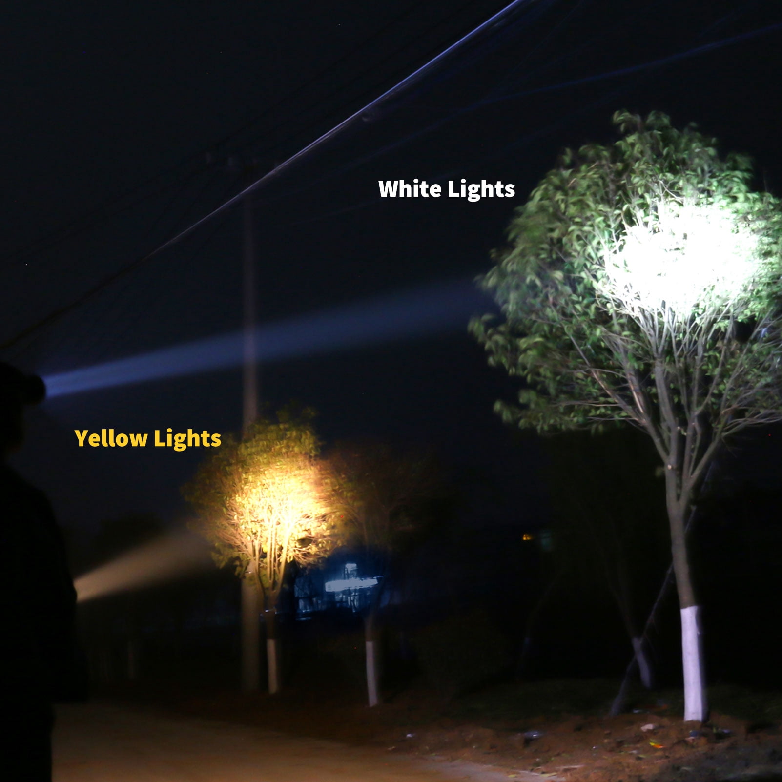 Hunting Friends Superbright Rechargeable Headlight High Power LED Headlamp Waterproof Portable Flashlight with 3 Light Modes for Camping Hiking Hunting Fishing