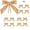 L, variant on Dalang 12-Piece Velvet Christmas Wreath Bow Decoration, Luxury Ribbon Bows for Holiday Tree Wreath Garland Party Scene Decor, Pink 1Set