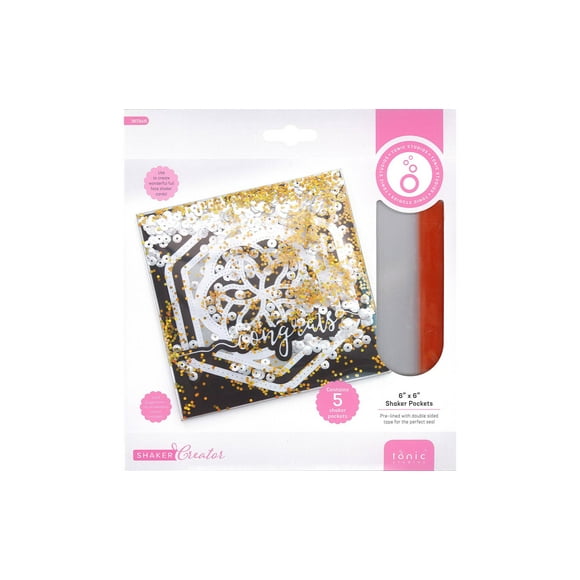 Tonic Studios Shaker Créateur Poches 5/Pkg-6"X6" 3873E