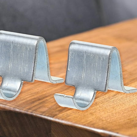 POPETPOP Cabinet Shelf Clips Iron 20Pcs 1In