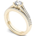 thumbnail image 2 of 1 Carat T.W. Diamond Split Shank Classic 14kt Yellow Gold Engagement Ring Set, 2 of 5