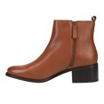 thumbnail image 3 of Cole Haan Womens Addie Round Toe Zippered  Ankle Boots, 3 of 5