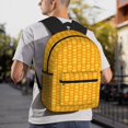 thumbnail image 6 of Rocae Corn Kernels for Lightweight Casual Backpack Travel Hiking Backpack Carry On Laptop Backpack, 6 of 6