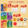 thumbnail image 3 of Feltom Set de 30 borradores infantiles de pelotas deportivas para San Valentín, 3 of 7