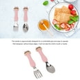 thumbnail image 4 of Cute Toddler Fork And Toddler Fork Cute Cartoon Friendly Eating Utensils Shaped Spoon PP Handle Stainless Steel Tableware For Feeding Training Cute Toddler Fork And, 4 of 8