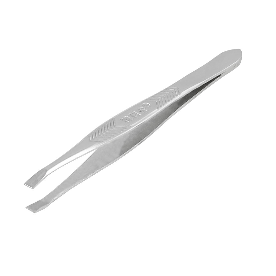 Unique Bargains Unique Bargains Girls Ladies Metal Slanted Tip Make Up Tool Eyebrow Tweezers