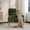 Green, variant on CARZZI LIFE Modern Nursery Rocking Chair, Teddy Upholstered Rocking Chair with Footrest, Comfortable Rocker Recliner with Side Pocket, Rocker Glider for Living Room, Bedroom, Nursing Room (White)