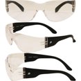 thumbnail image 4 of Birdz Eyewear Pigeon Sunglasses (Black Frame/Clear Lens), 4 of 4