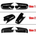 thumbnail image 3 of Pair Side Door Rear View Mirror Cover Cap Add on For Renault For Megane 2 MK2 2002-2009 Car Styling Mirror Cap Cover Carbon Fiber Look, 3 of 6