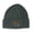 Dark Grey, variant on Patch Beanie Tiger Cross-Stitch Embroidery, Black