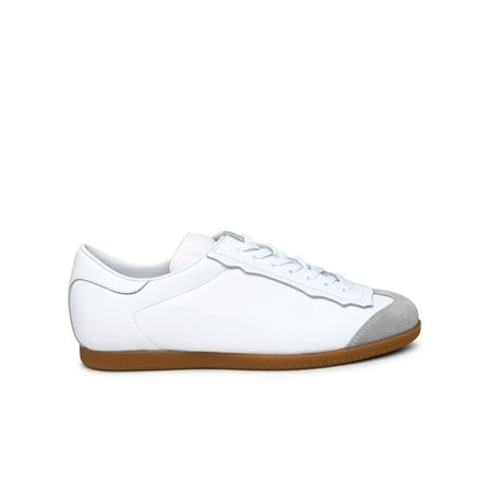 

Maison Margiela Man White Leather Sneakers