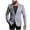 Gray, variant on ZCFZJW Mens Suit Jacket Lightweight Casual Tuxedo Jackets Suits Single Breasted Button Blazer Jacket for Men Dinner Suit Blazer Prom Wedding Dress Coat Beige M