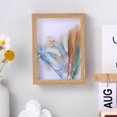 thumbnail image 1 of GAXIRE specimen shadow box Dried Flower Display Holder Natural Wood Grain Table Placement 1Pack, 1 of 6