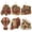 B, variant on Christmas DIY Ornament Kit, Wooden Pearl Diamond Painting Set, Xmas Tree Hanging Decorations, Holiday Craft Pendants, Festive Santa Snowman Reindeer Tree Ornament Collection