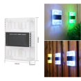 thumbnail image 2 of Luz de pared solar decoración al aire libre jardín patio hogar luz de pared impermeable arriba y abajo luminosa luz de pared decorativa al aire libre, 2 of 3