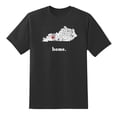 thumbnail image 1 of KY Map Kentucky Home State Love Kentucky Home Design T Shirt Black, 1 of 1