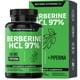 thumbnail image 1 of Berberina Hcl 97% | 500mg De Berberina Clorhidrato, Potenciado Con Piperina (pimienta Negra) Al 97% Y Raíz De Cúrcuma (curcumina, Curcuminoides) | Berberine - Vitaminas Mujer / Hombre -60 Cápsulas, 1 of 6