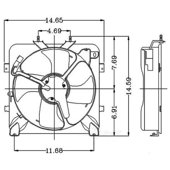 Engine Cooling Fan Assembly