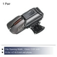 thumbnail image 3 of Unique Bargains Gaming Trigger Mobile Game Controller 1 Pair Six-Finger Linkage Fire Key High Sensitive Black, 3 of 5