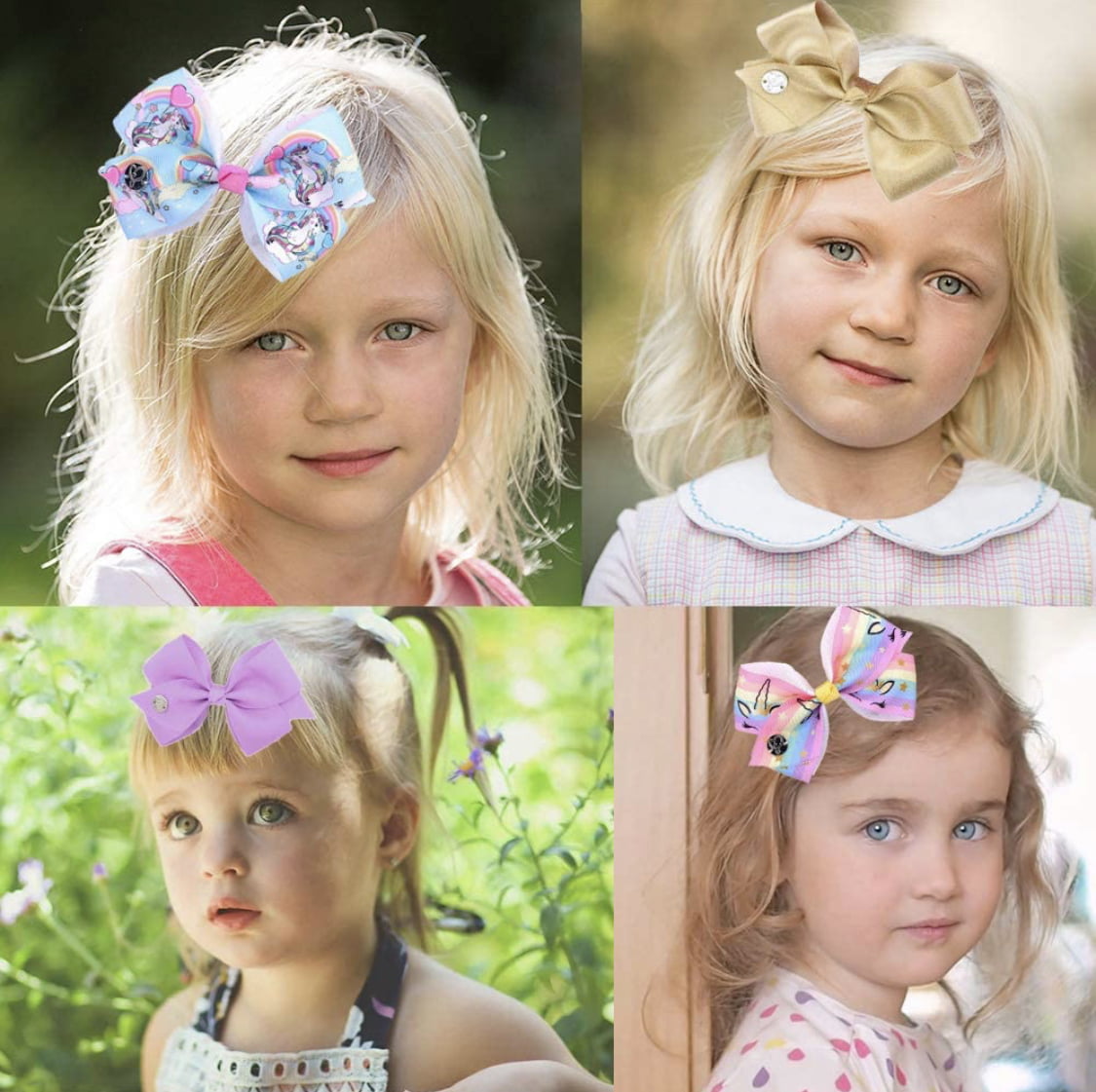 HONMEET 20pcs hollow hair clip hair accessories little girl accessories  hair bows hair clips for girls 8-12 hair accessories for girls 4-6 cute  hair