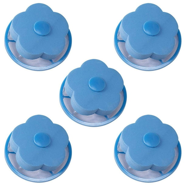 Bolsa de filtro de pelusa para lavadora, 5 uds., bolsa de bola flotante para recoger el pelo Wmkox8yii hjk3401