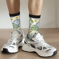 thumbnail image 5 of Goofa Vintage Utensils Printed Men's Crew Socks, Soft Durable Breathable Moisture-Wicking with Odor Control Cotton socks, 5 of 9