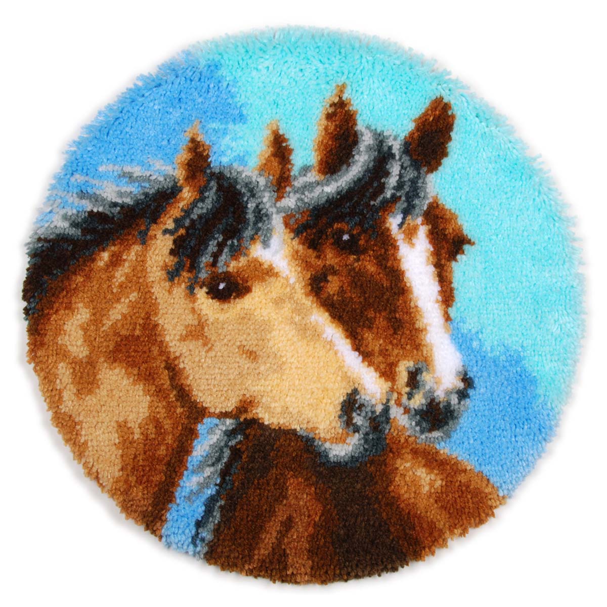 Vervaco® Horses Latch Hook Kit