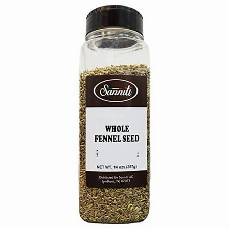 Sanniti Whole Fennel Seeds, 14 oz