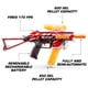 thumbnail image 2 of Gel Blaster XShot Hyper Gel Trace Fire Blaster con 10 000 gelatinas, 2 of 7